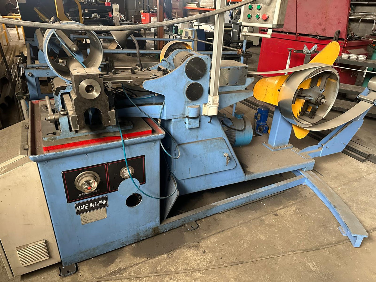 KRRASS Spiral Ducting Machine – 4" to 54" Diameter Capacity