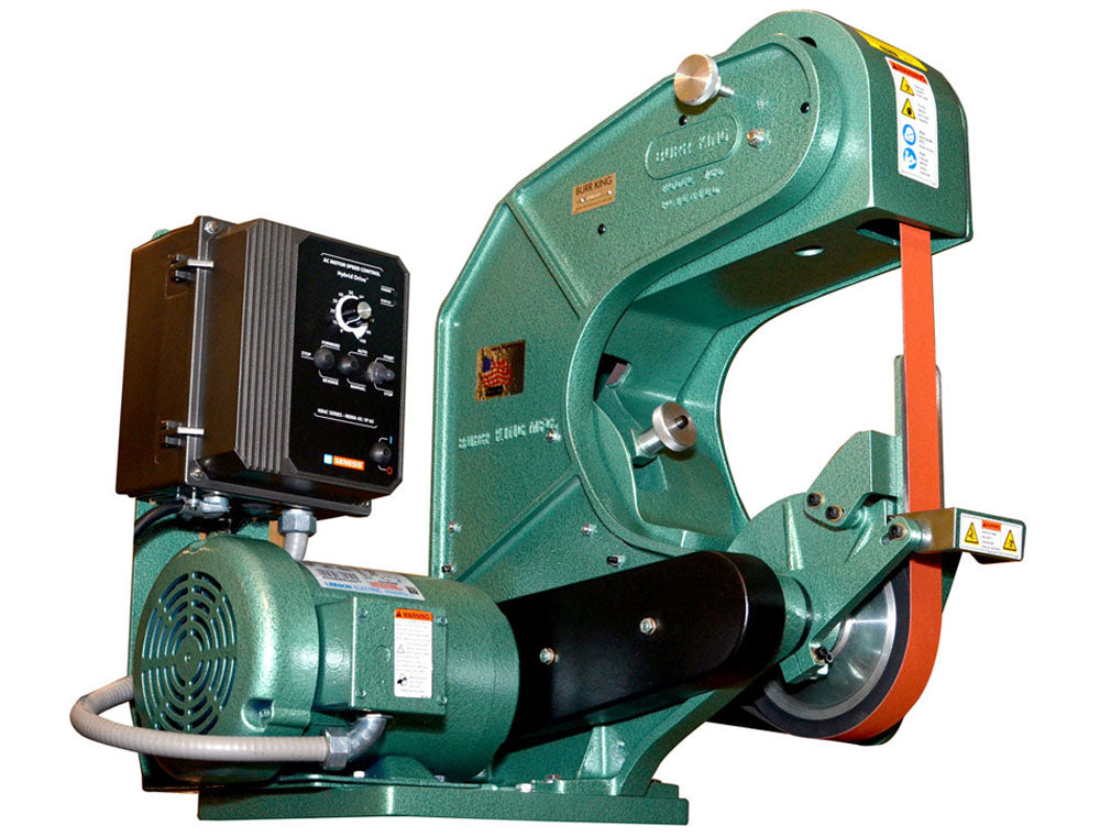 2 x 60 Three Wheel Belt Grinder
