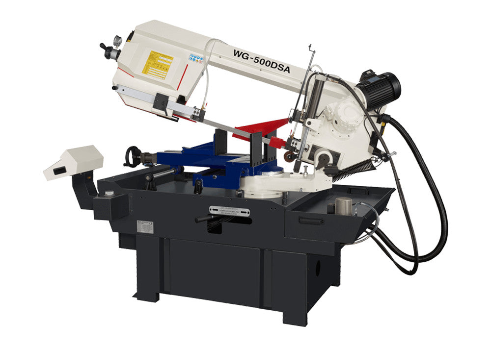 13.5" Semi-Automatic Double Miter Band Saw