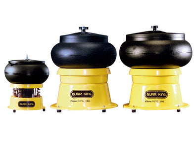 Burr King • Vibratory Bowls • 0.75-5 Gallon • Model 110, 150 & 200