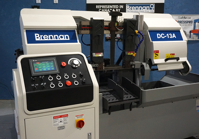 Brennan • 13" Dual Column Automatic Band Saw • Inverter Variable Speed • DC-13A