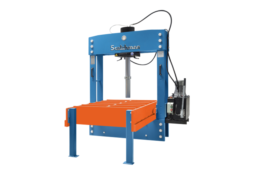 176 Ton H-Frame Press w/ Movable Table